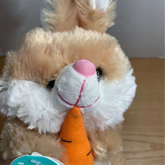 Dan Dee Easter Bunny Rabbit Animated Plush Toy w Carrot Munching Sound SEE VIDEO - Picture 5 of 11